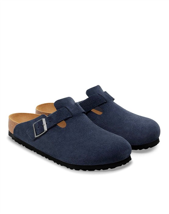 Boston Suede Leather - New Navy